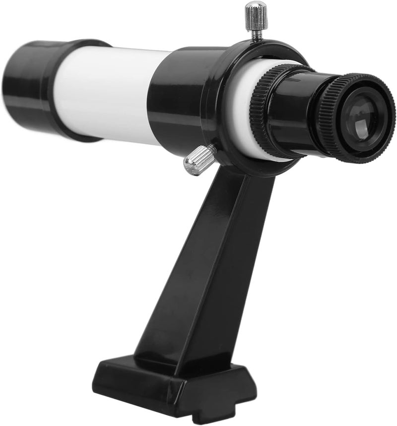 Cuifati Portable 5X Astronomical Telescope Finder Scope with Inline Base Stand for Initial Positioning - Image 1